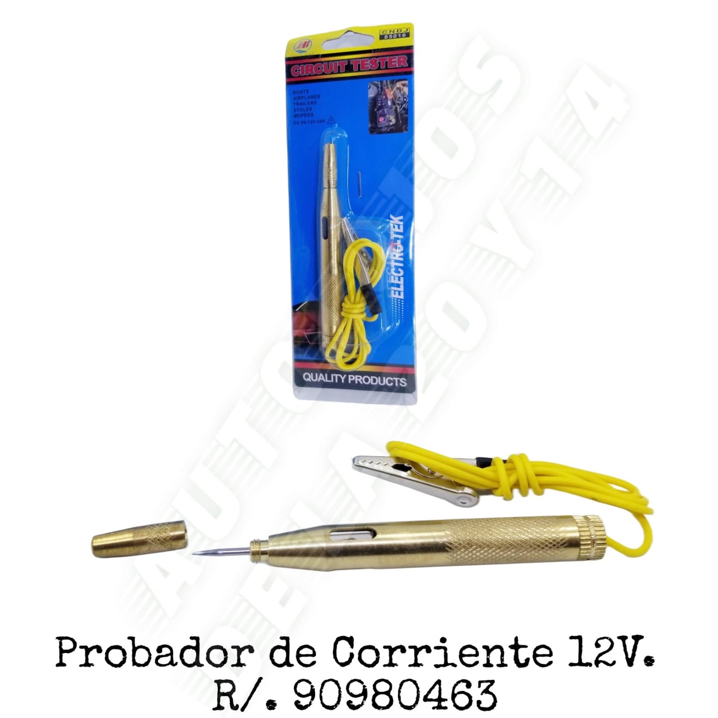 PROBADOR DE CORRIENTE
