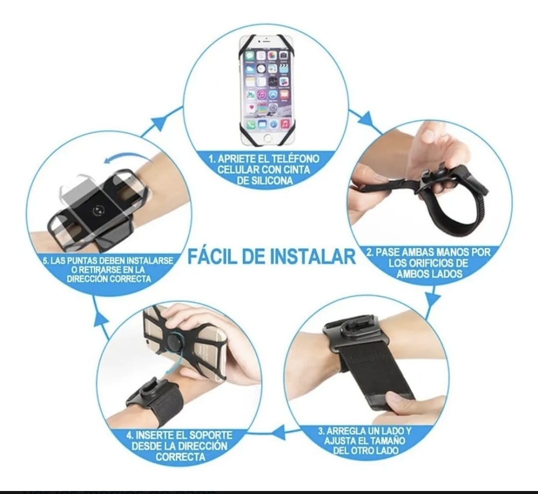 BRAZALETE PARA CELULAR