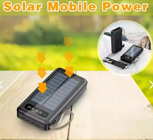 CARGADOR PORTATIL SOLAR PARA CELULAR
