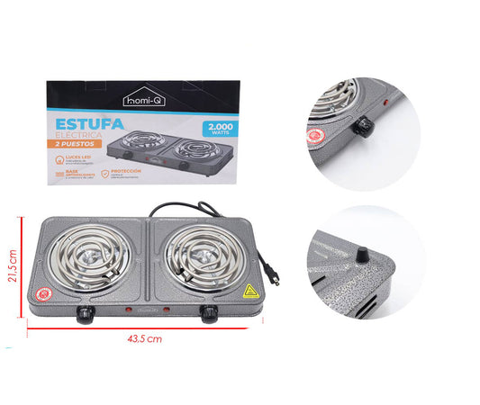 ESTUFA ELECTRICA METALIZADA
