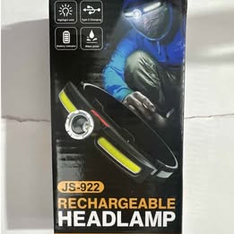 LINTERNA RECARGABLE PARA CABEZA