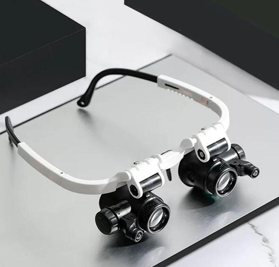 GAFAS LENTE CON LUPA